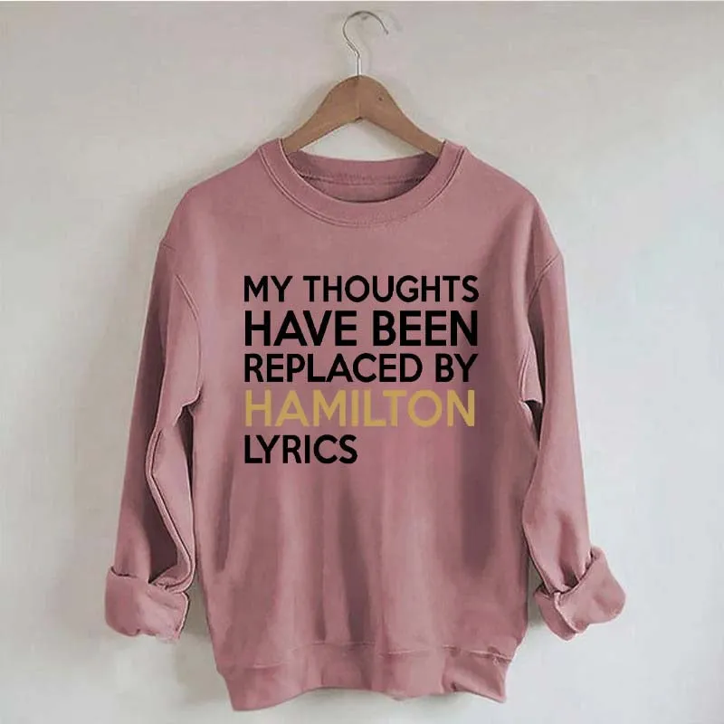 Alexander Hamilton Broadway Fan Sweatshirt