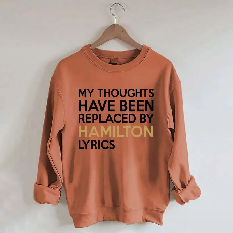 Alexander Hamilton Broadway Fan Sweatshirt