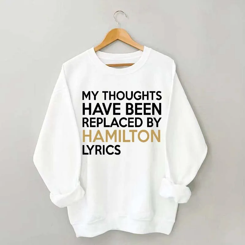 Alexander Hamilton Broadway Fan Sweatshirt