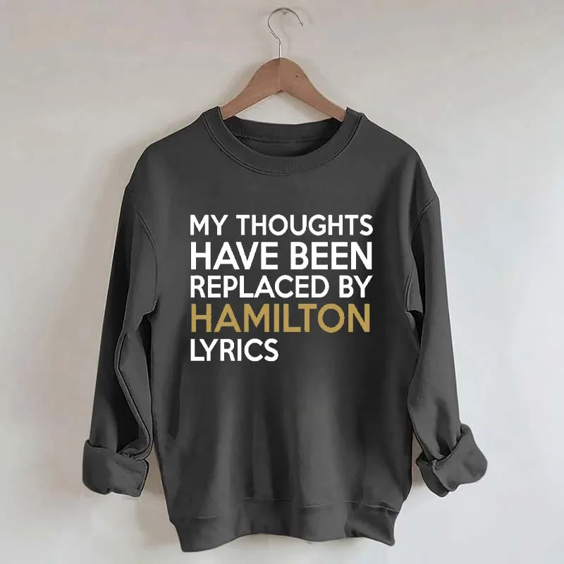 Alexander Hamilton Broadway Fan Sweatshirt