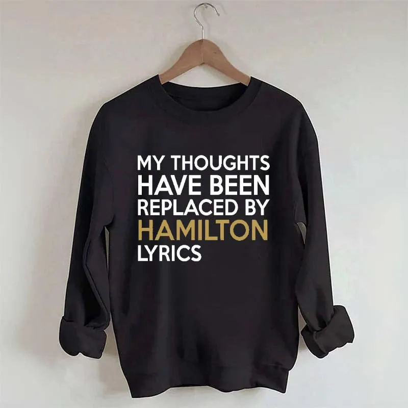 Alexander Hamilton Broadway Fan Sweatshirt