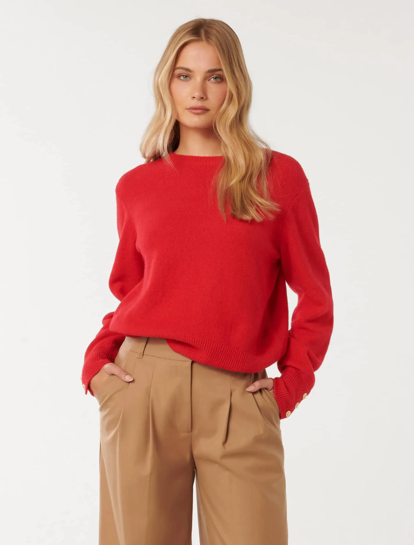 Camille Brushed Knit Jumper