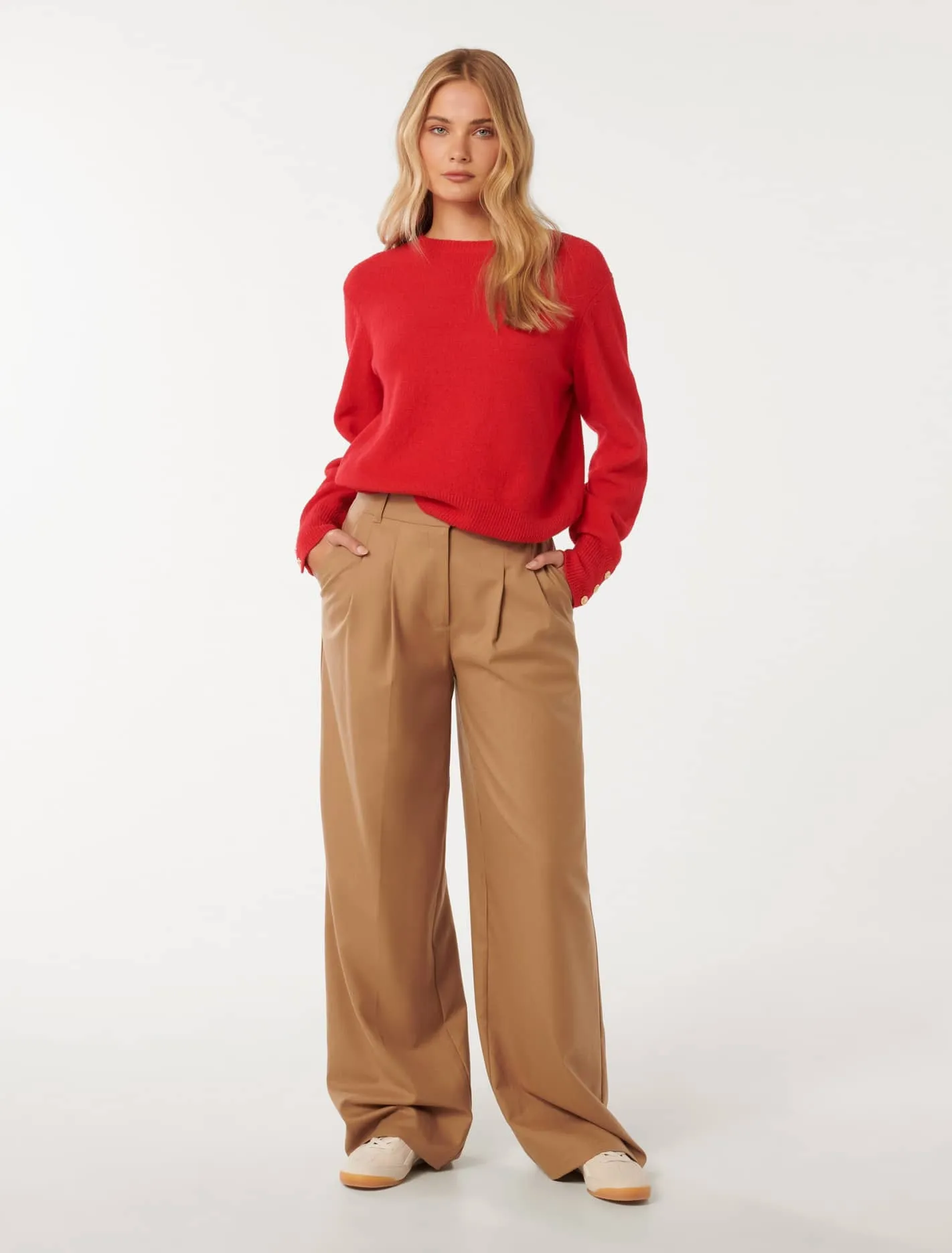 Camille Brushed Knit Jumper