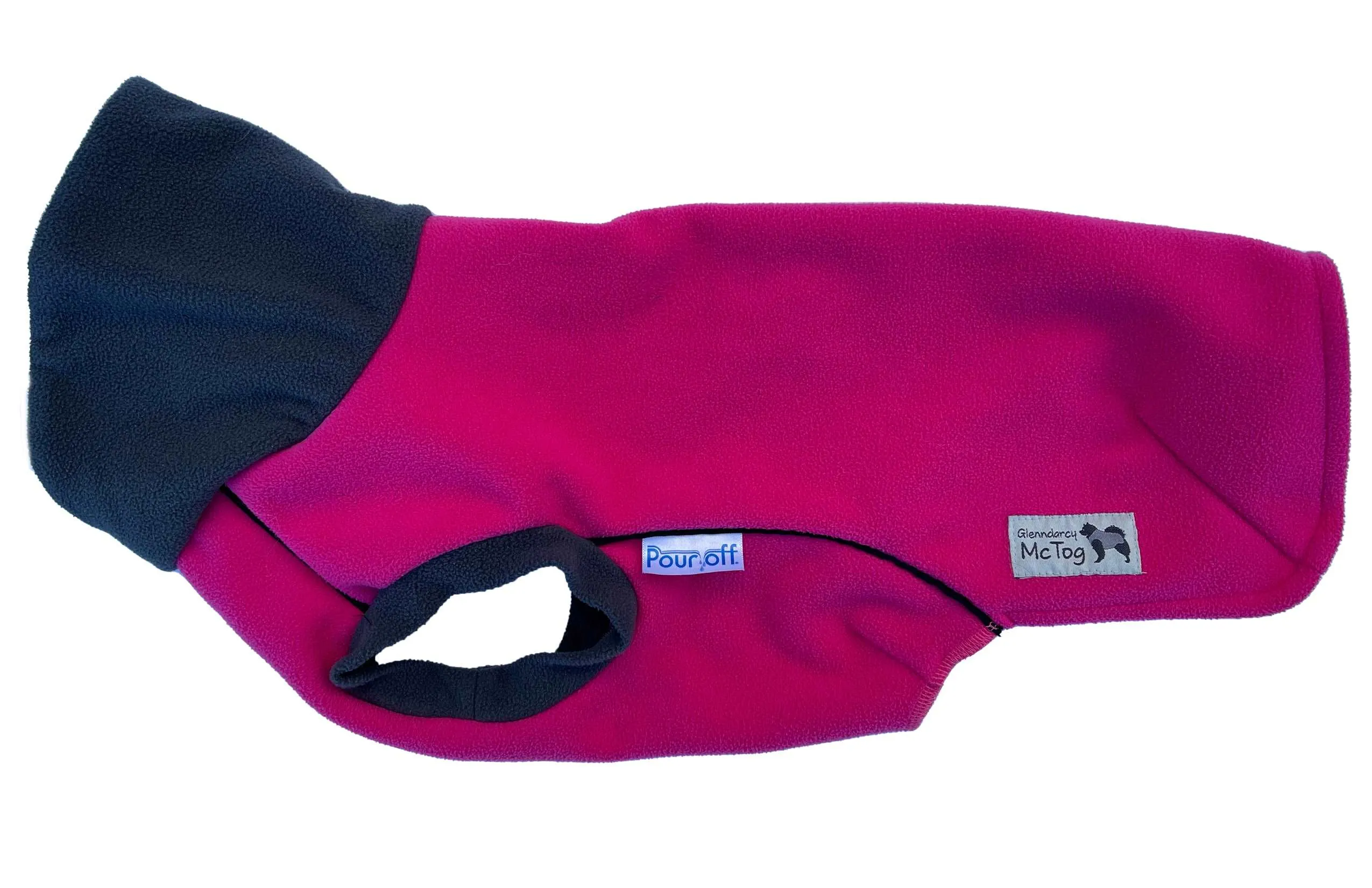 Cerise - Double layer Waterproof Microfleece McTog Dog Jumper