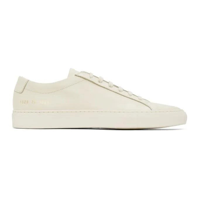 Common Projects Off-White Original Achilles Low Sneakers