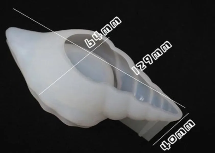 Conch Seashell Resin Mold, jewelry, Unique Mold