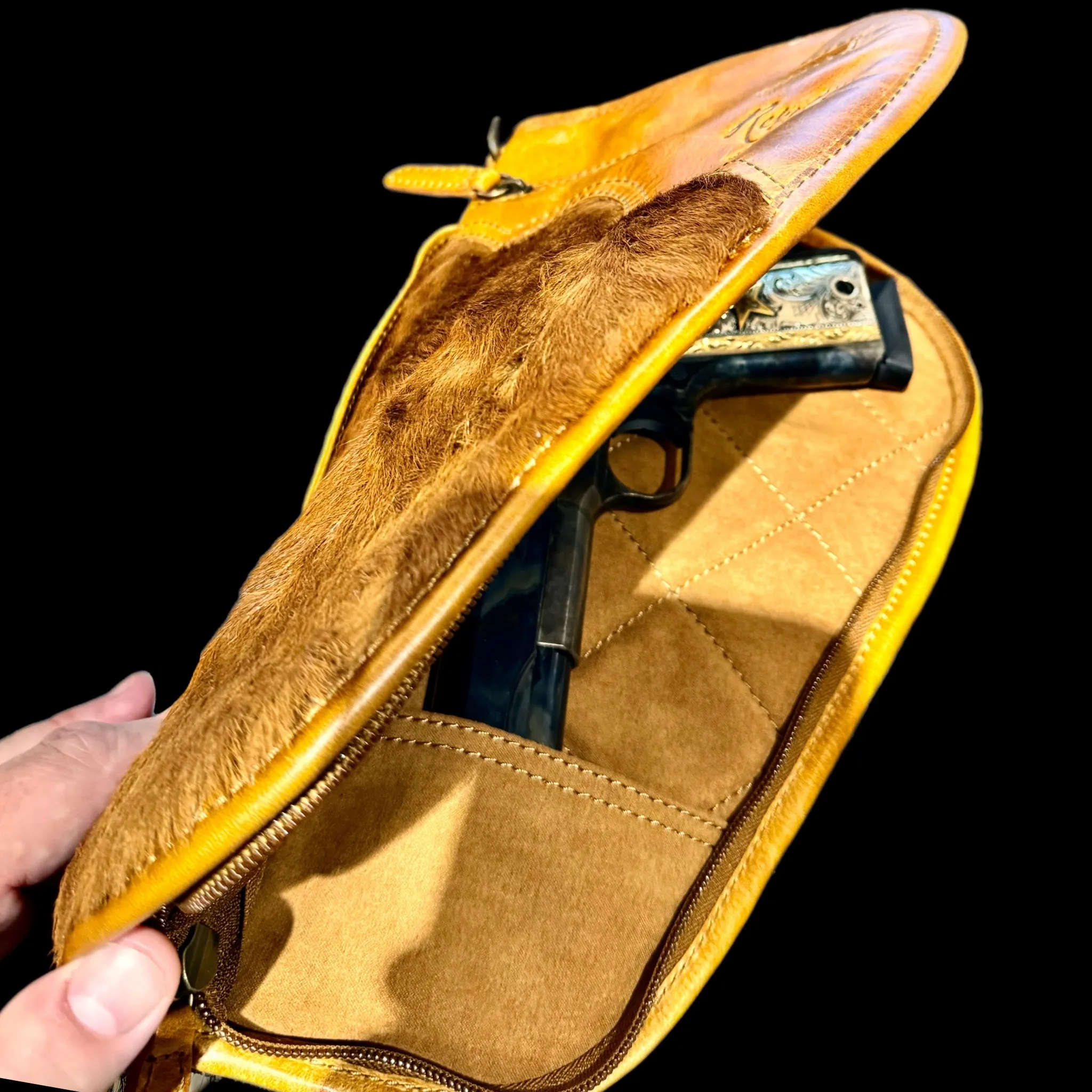 Cowhide Premium Pistol Case