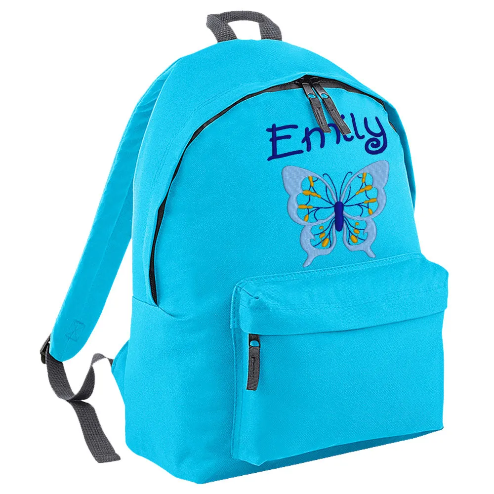 Embroidered Rucksack - Butterfly
