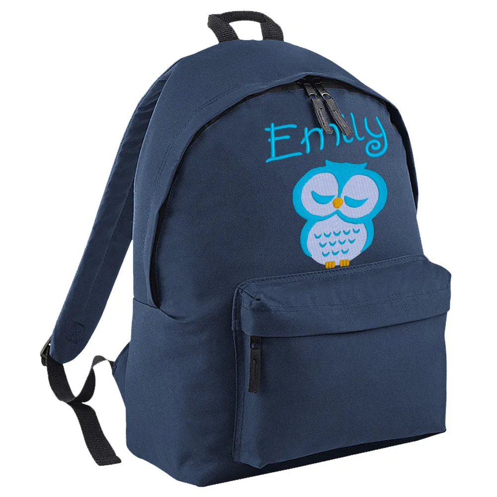 Embroidered Rucksack - Owl