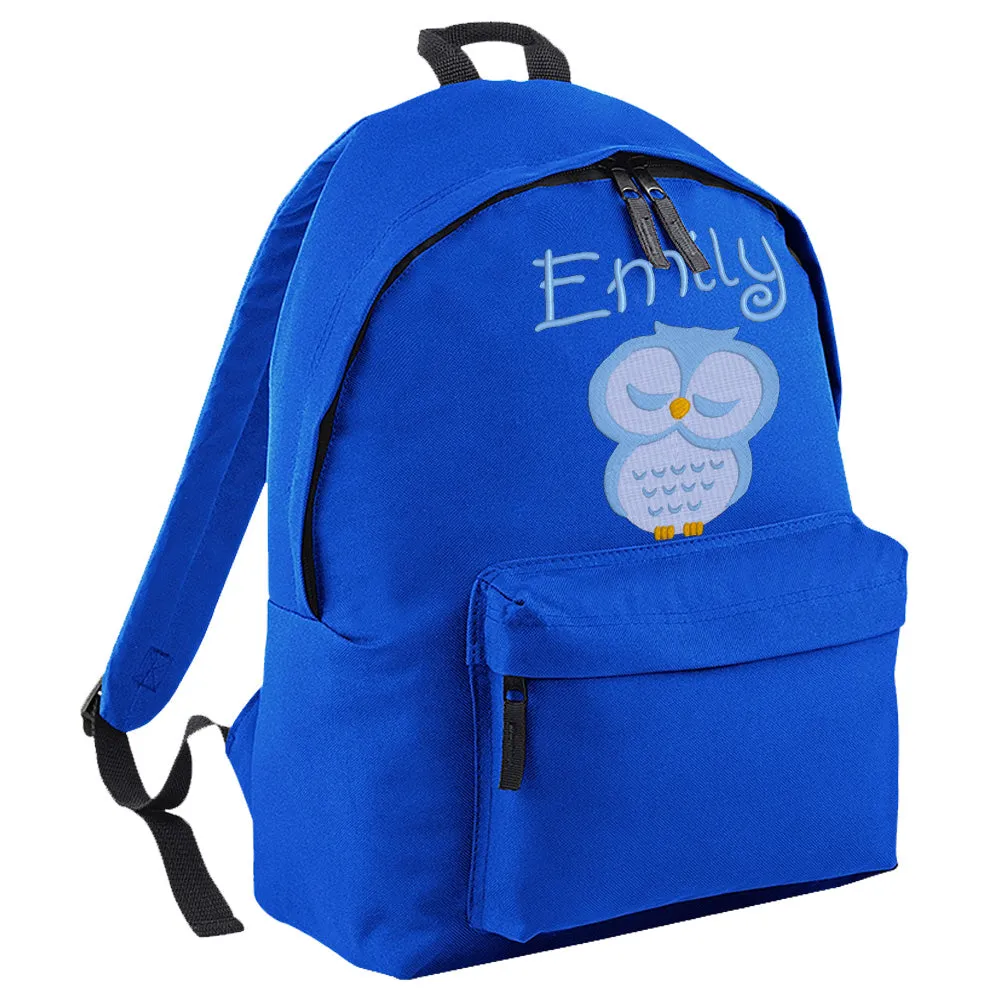 Embroidered Rucksack - Owl