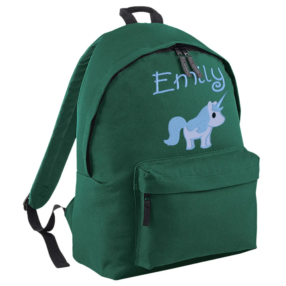 Embroidered Rucksack - Unicorn