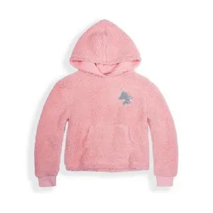 Epic Threads Big Girls Solid Sherpa Hoodie, Size XL