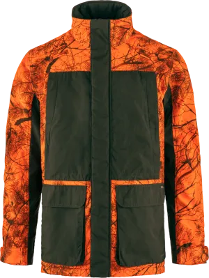Fjällräven Men&#x27;s Brenner Pro Padded Jacket Orange Multi Camo-Deep Forest | Buy Fjällräven Men&#x27;s Brenner Pro Padded Jacket Orange Multi Camo-Deep Forest here | Outnorth
