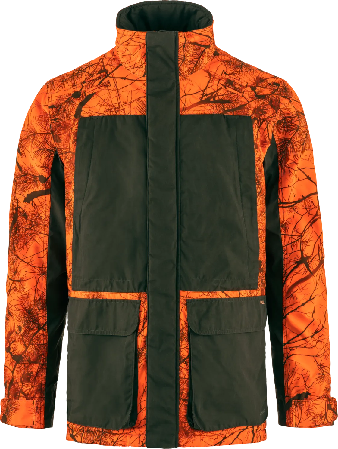 Fjällräven Men&#x27;s Brenner Pro Padded Jacket Orange Multi Camo-Deep Forest | Buy Fjällräven Men&#x27;s Brenner Pro Padded Jacket Orange Multi Camo-Deep Forest here | Outnorth