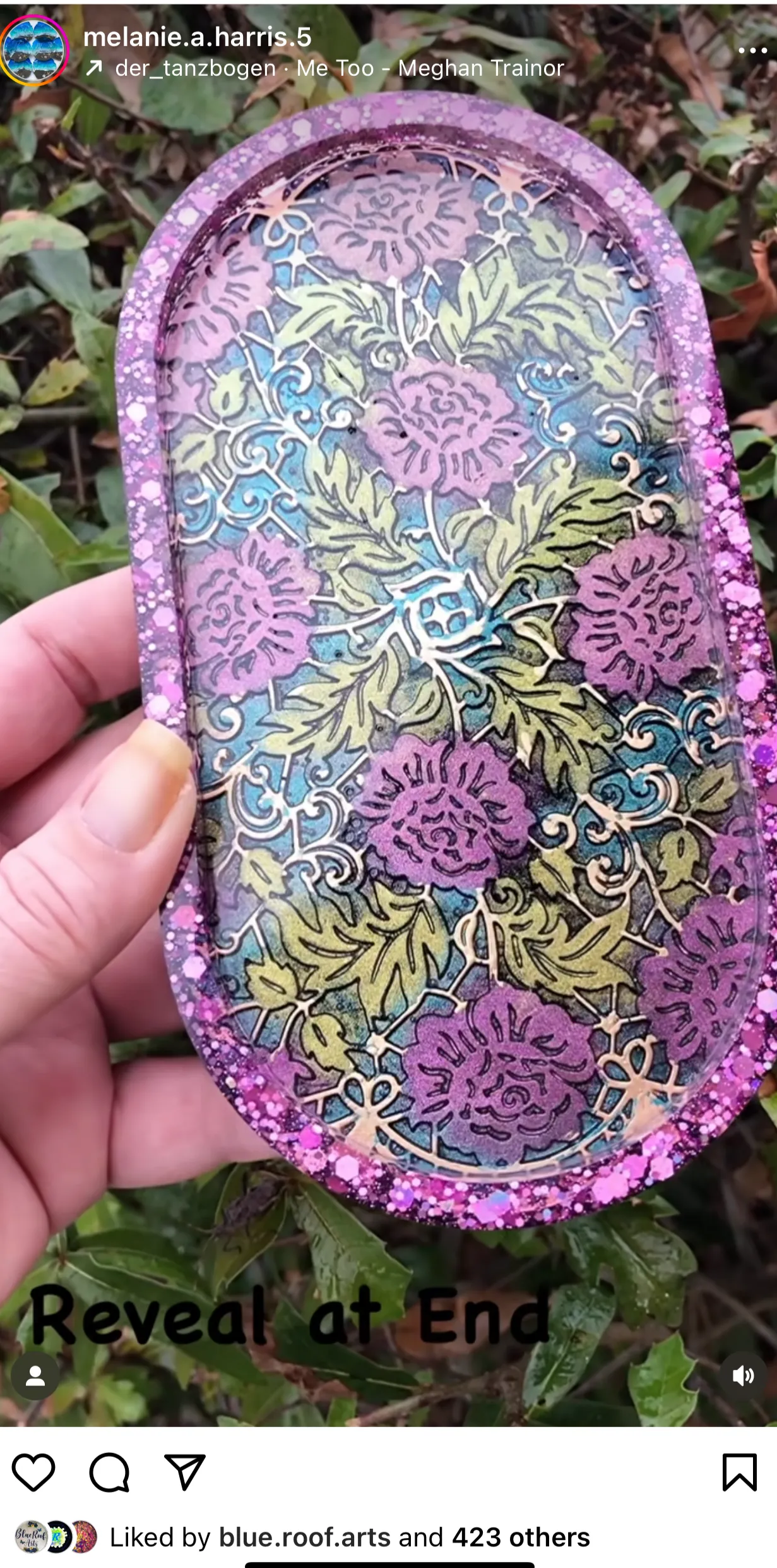 Floral Lace Silicone Resin Mold Inlay