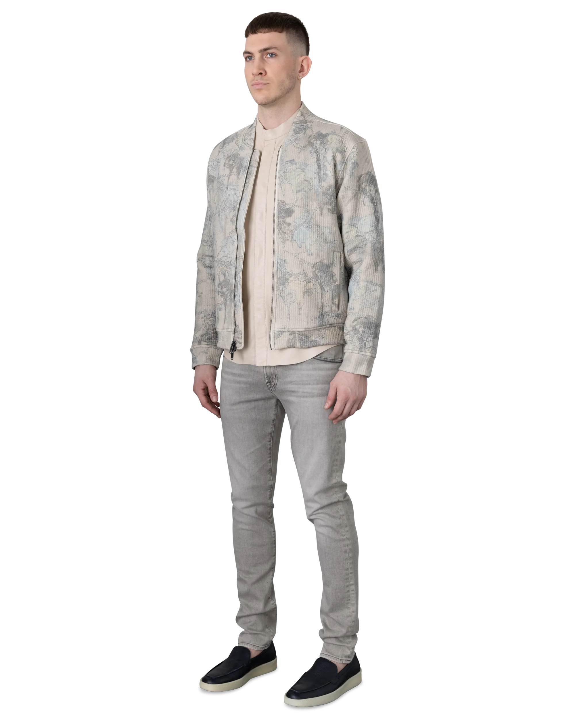 Goldberg Quilted Bomber