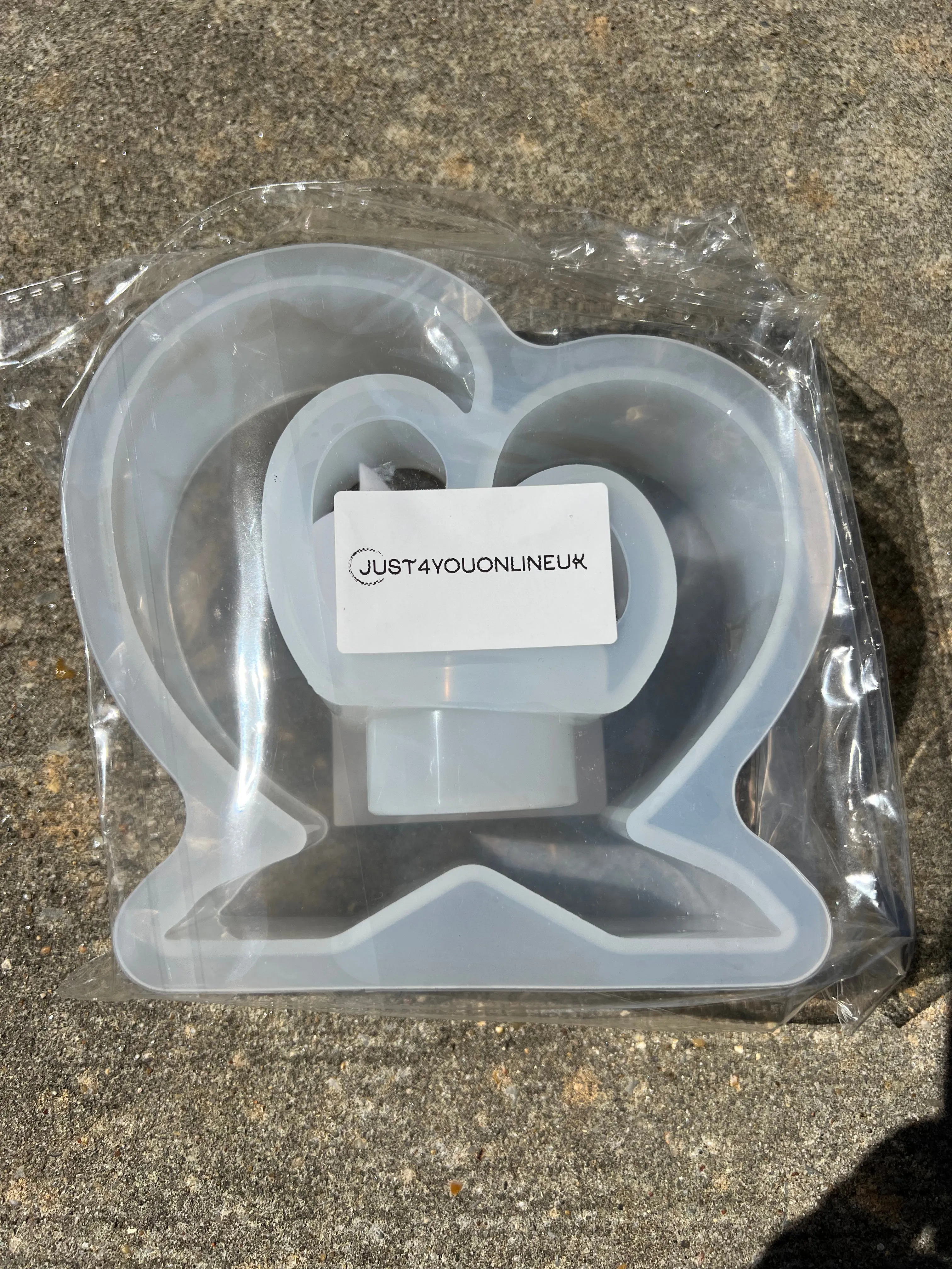 Heart Tealight Resin Mold Centerpiece