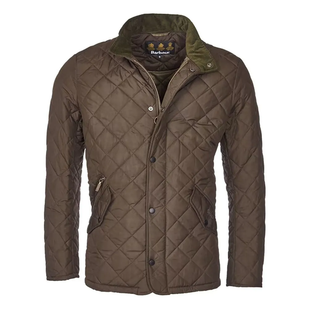 HENRY SARTORIAL X BARBOUR Chelsea Sportsquilt Jacket OLIVE