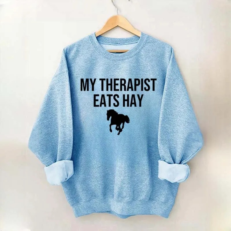 Horse Lover Equestrian Farm Sweatshirt