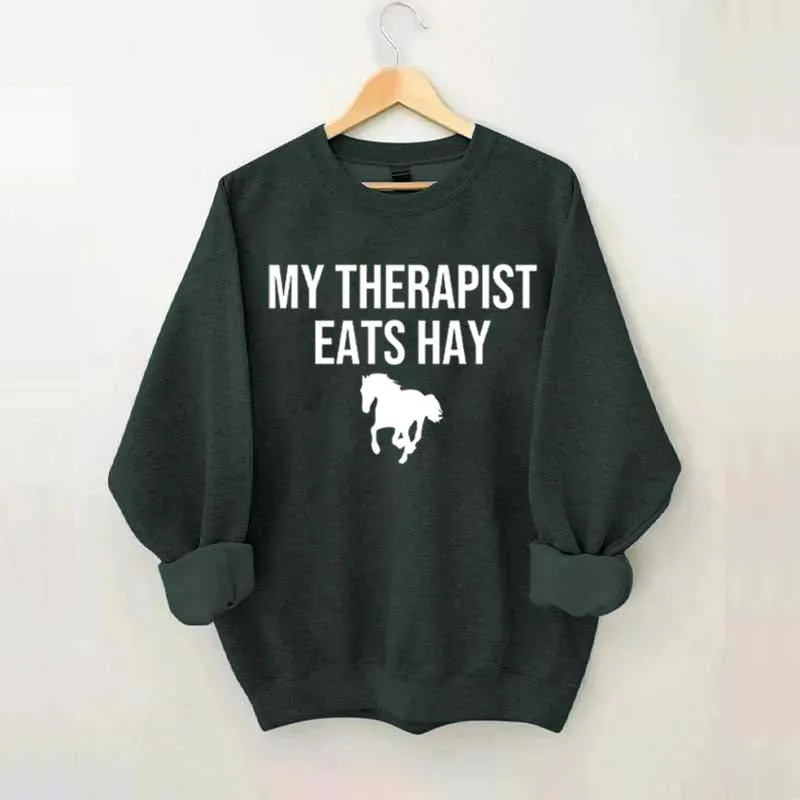 Horse Lover Equestrian Farm Sweatshirt