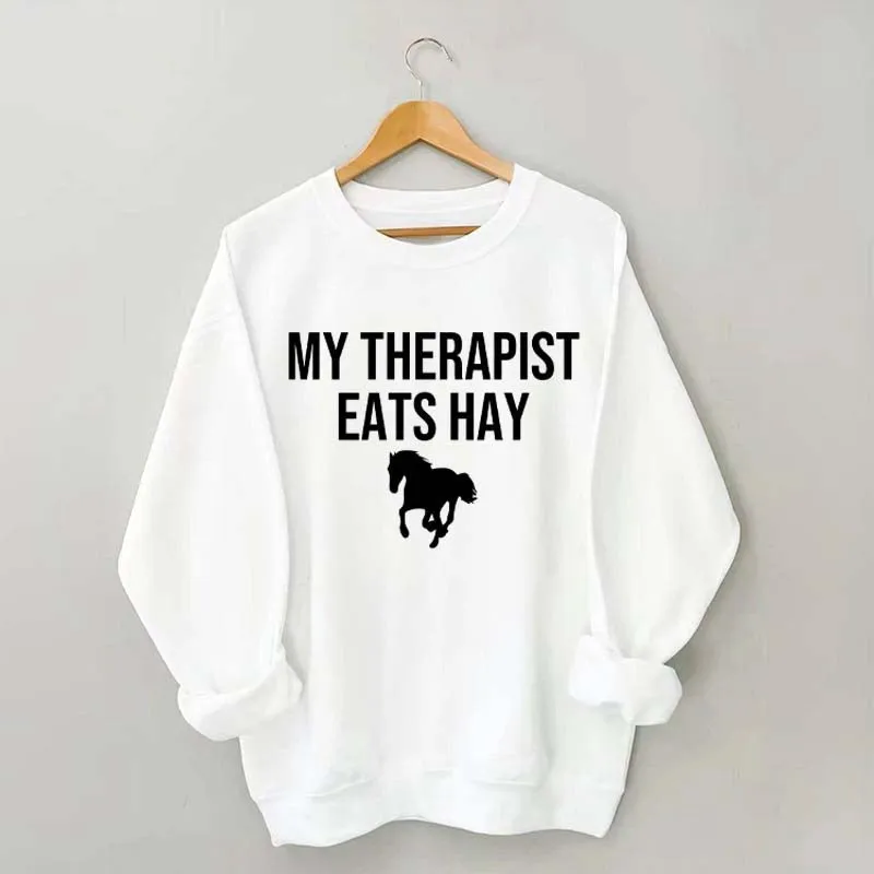 Horse Lover Equestrian Farm Sweatshirt