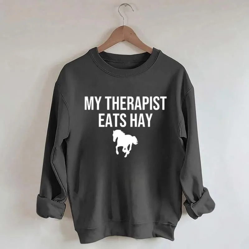 Horse Lover Equestrian Farm Sweatshirt