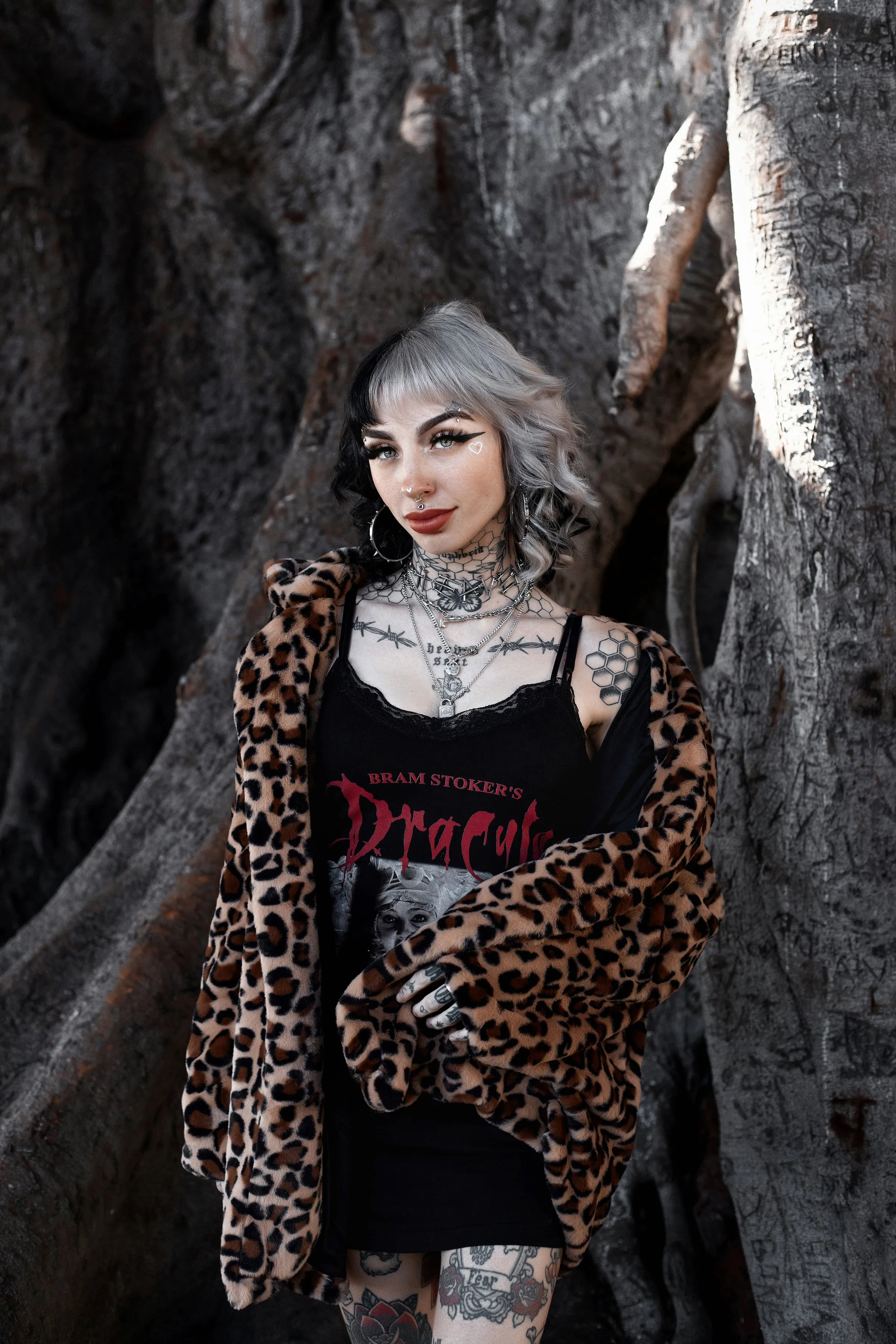 Leopard Faux Fur (Long) Coat Jacket