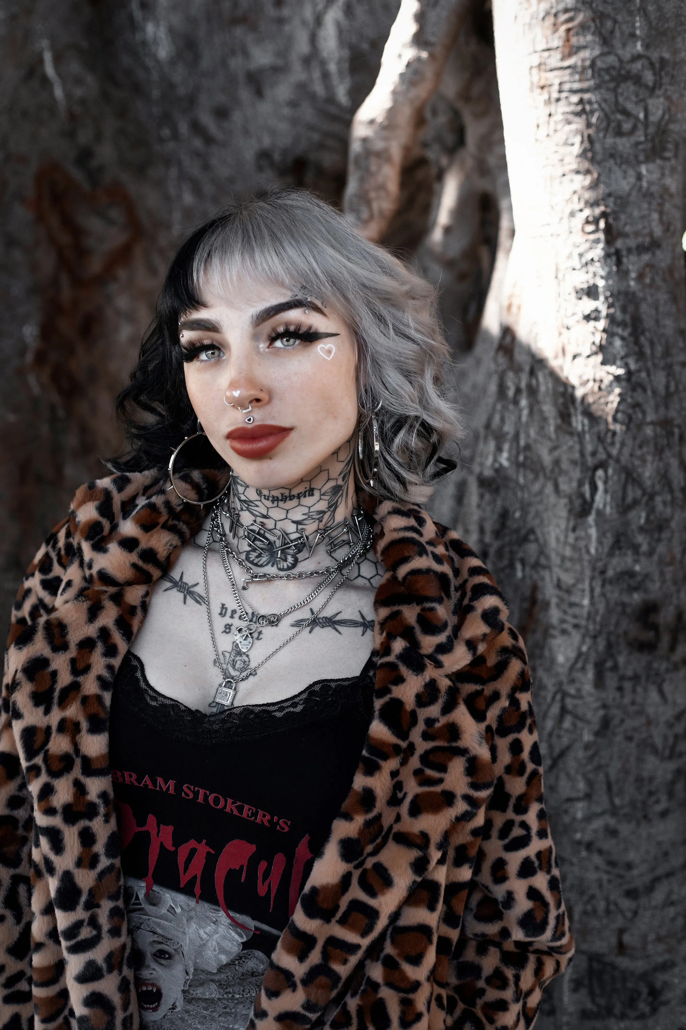 Leopard Faux Fur (Long) Coat Jacket