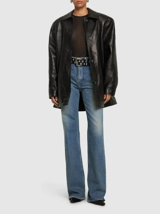 Magda Butrym   Leather jacket 