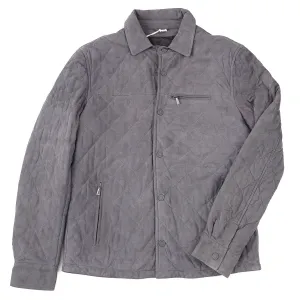 Manto Quilted Lambskin Suede Jacket