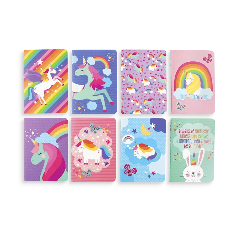 Mini Pocket pal journals - unique unicorns
