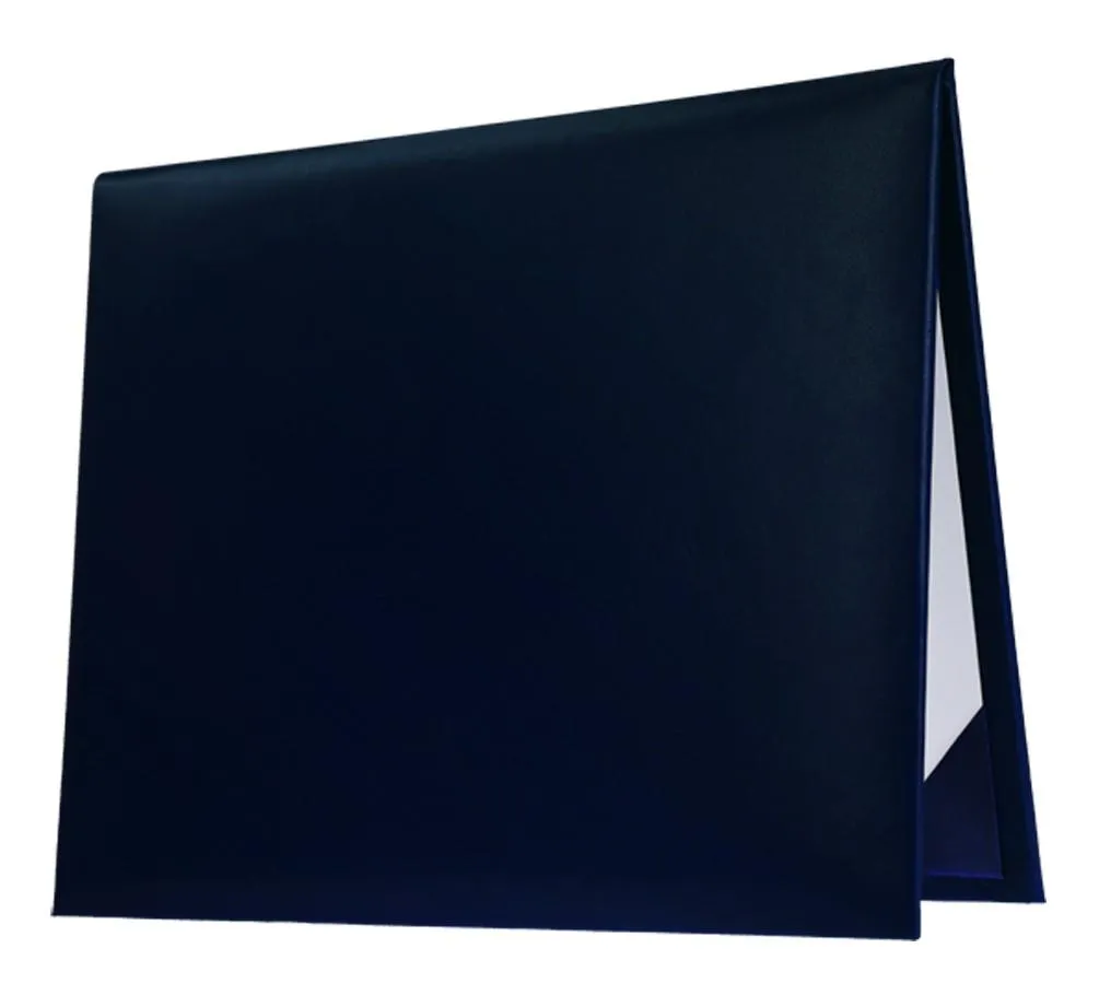 Navy Blue Diploma Cover - College & High School Diploma Covers