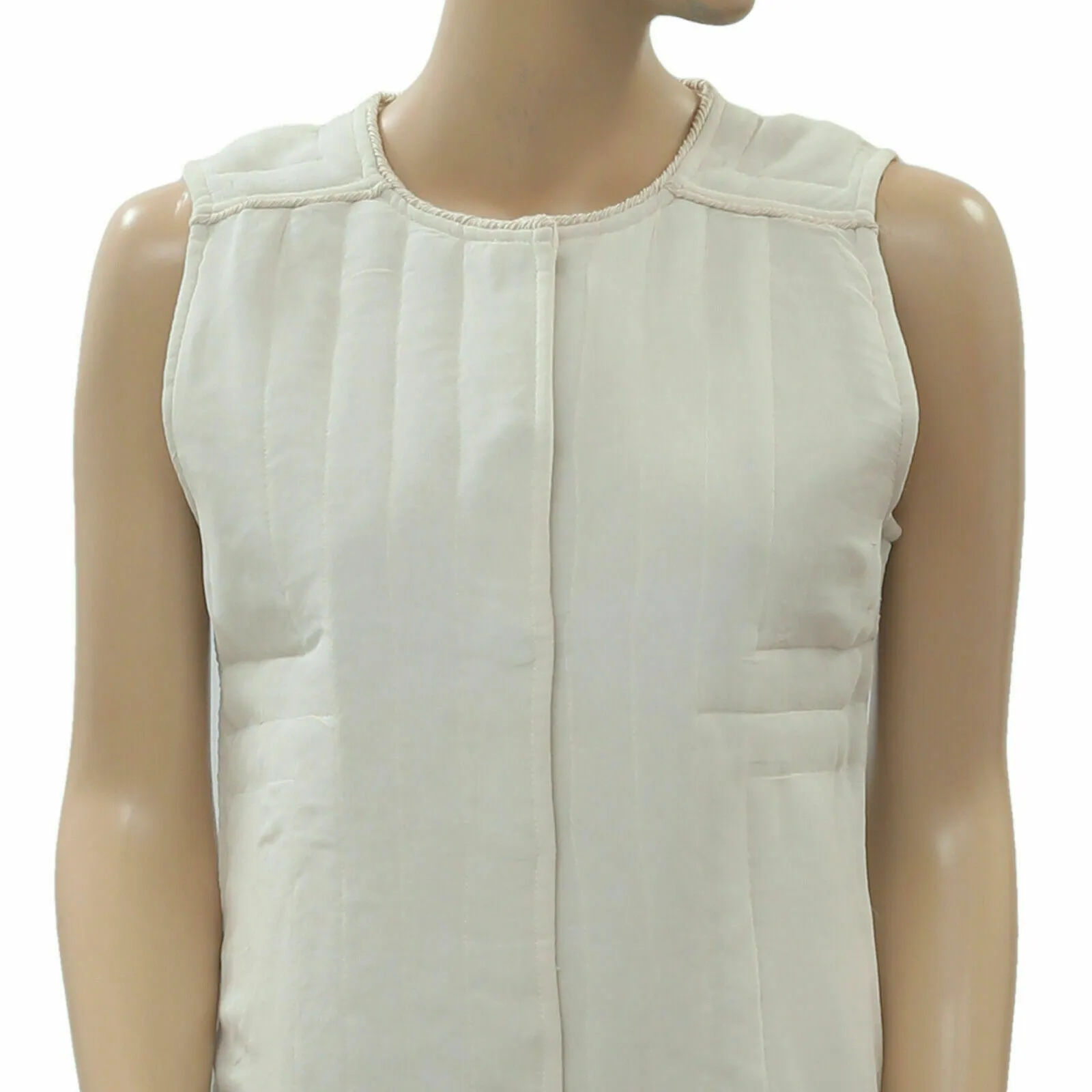 Noa Noa Padded Quilted Coatigan Jacket Top