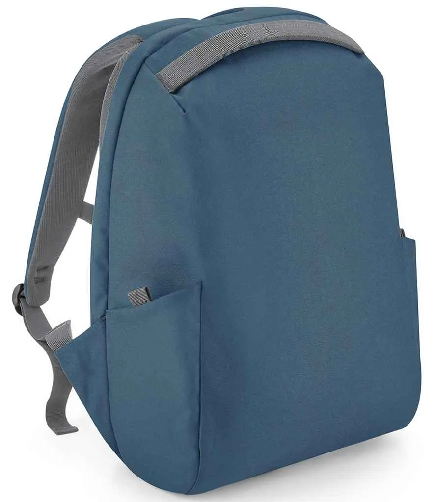 Quadra Project Recycled Security Backpack | Slate Blue