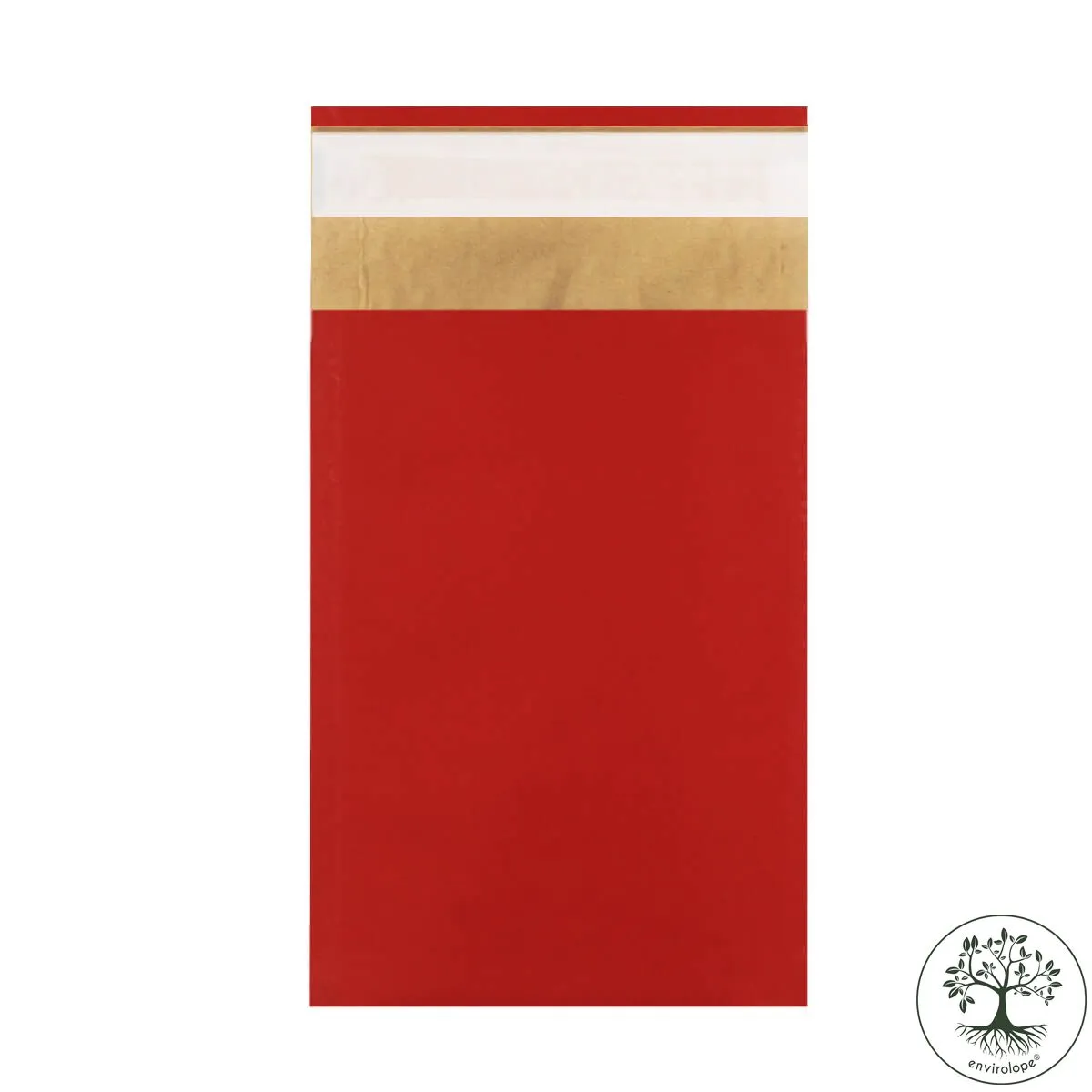 Red Biodegradable Recyclable Mailing Bags