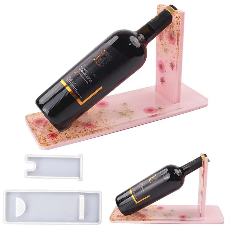 Resin Mold Wine Rack Bottle Holder Silicone Mold