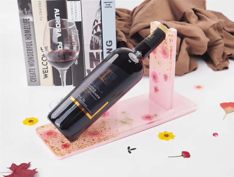 Resin Mold Wine Rack Bottle Holder Silicone Mold