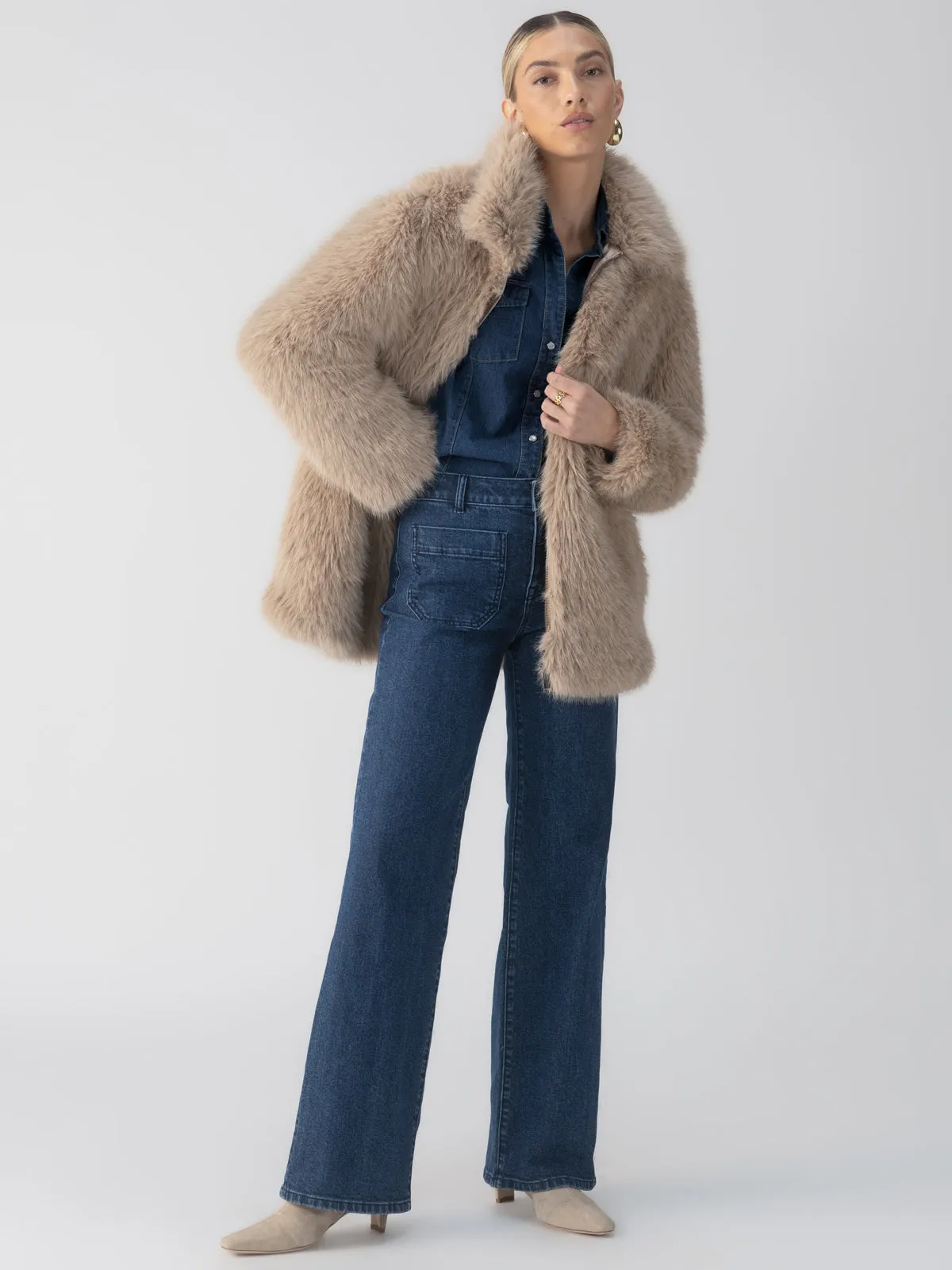 Sanctuary Carmen Fur Coat