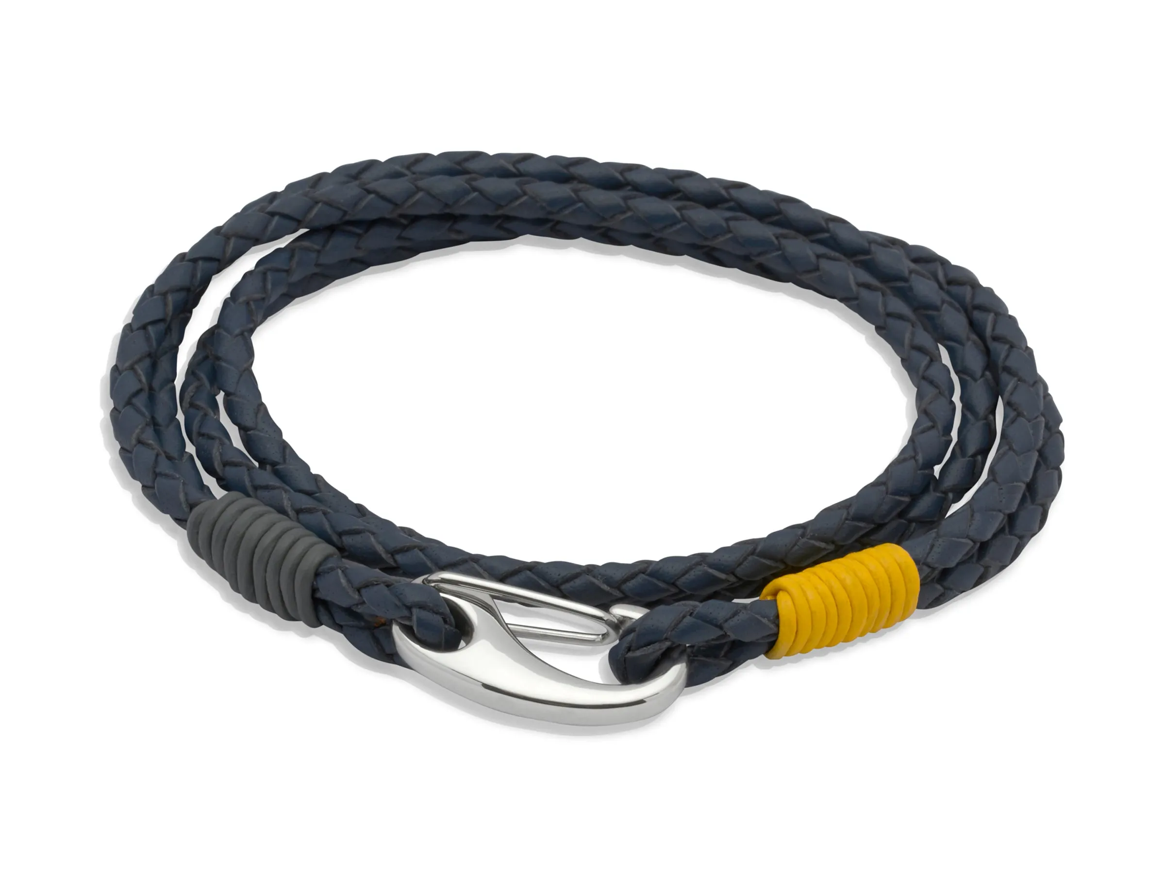 Unique & Co Blue Leather Bracelet B179GY