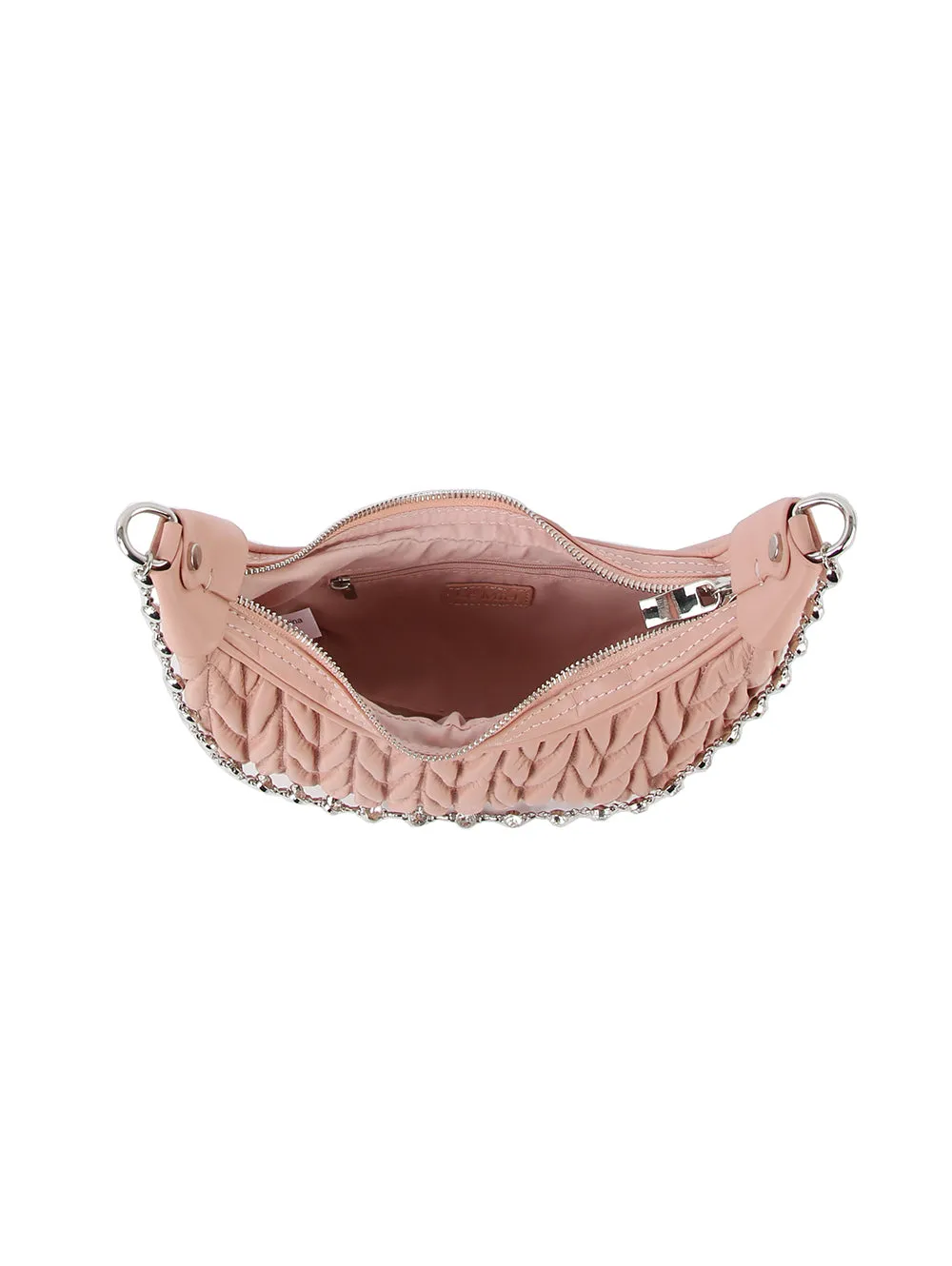 Unique Embossed Hobo Handbag