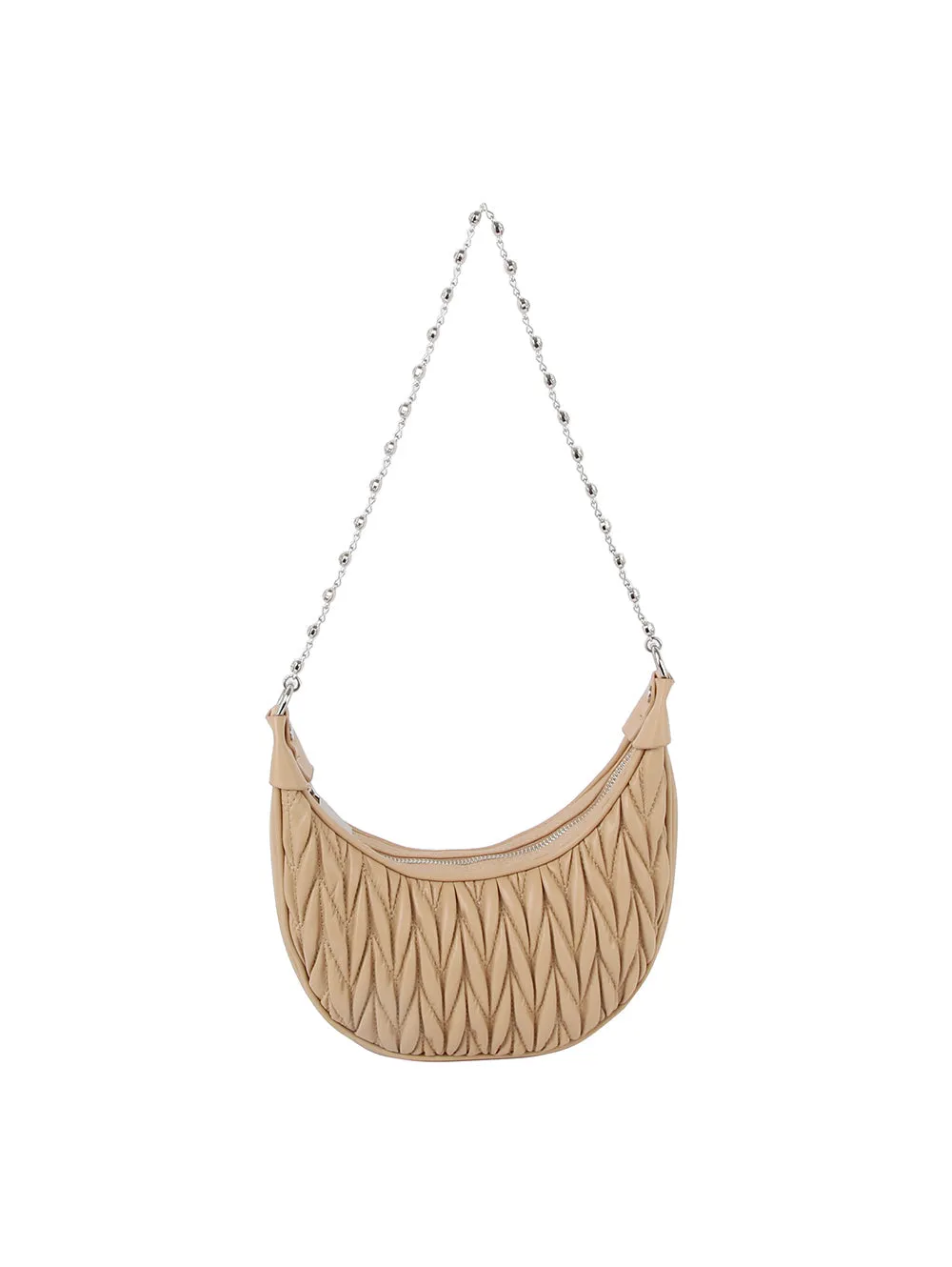Unique Embossed Hobo Handbag