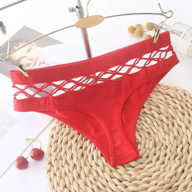 Unique Fishnet Hollow Out Sexy Thong