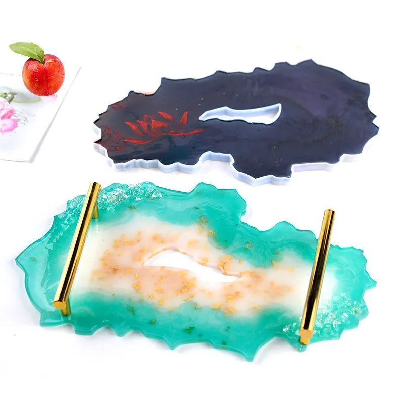 Unique Geode Tray Mold Large