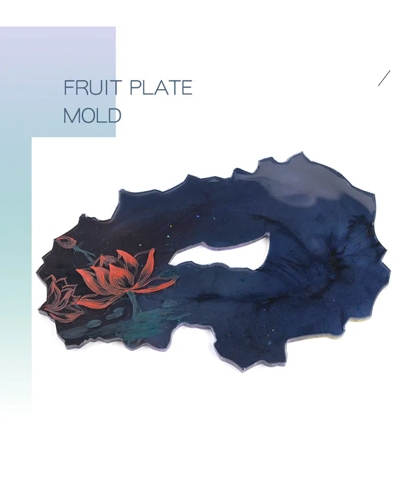 Unique Geode Tray Mold Large
