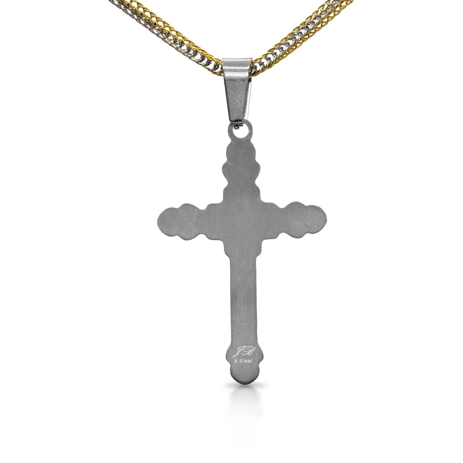 Unique Stainless Steel Designer Cross Pendant