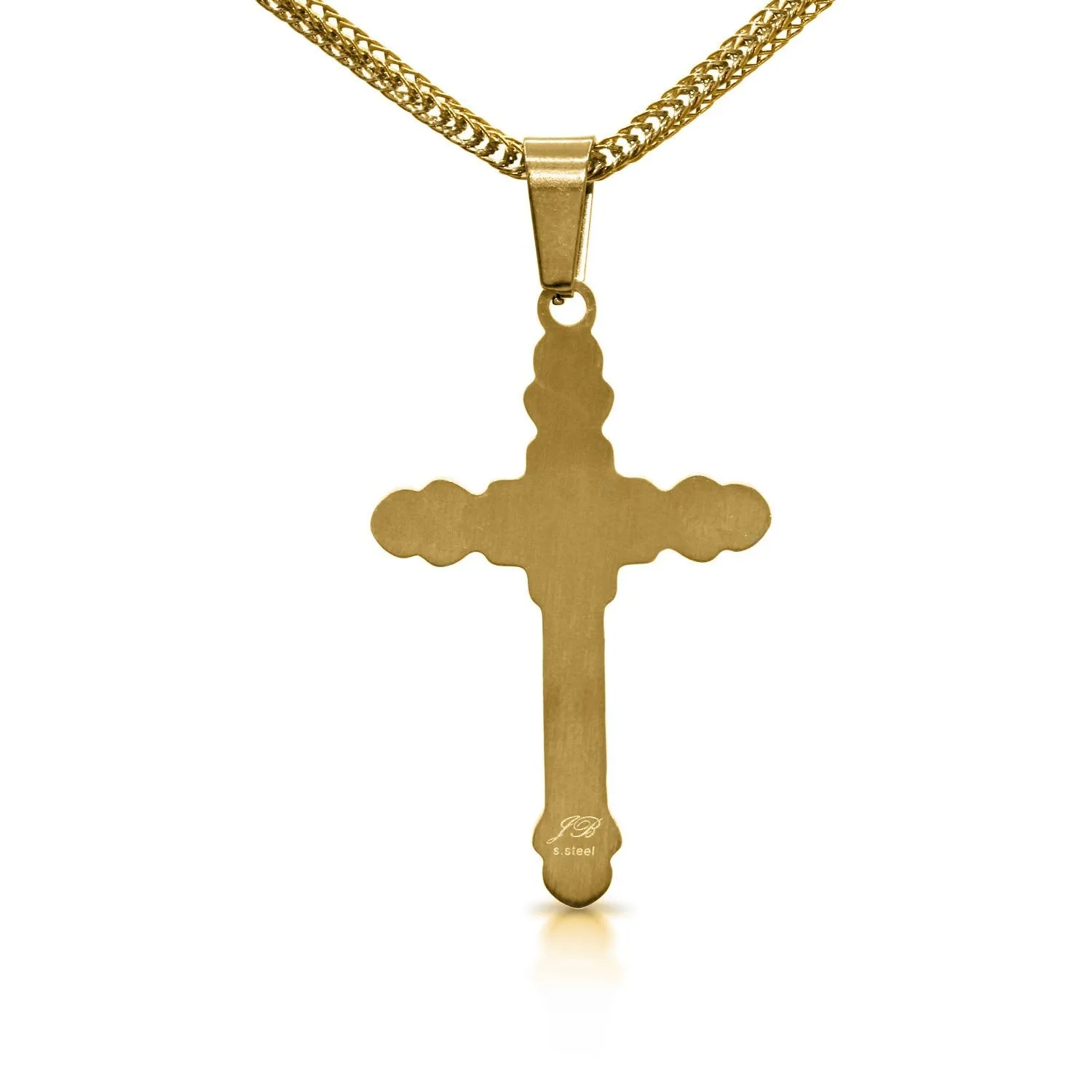 Unique Stainless Steel Designer Cross Pendant