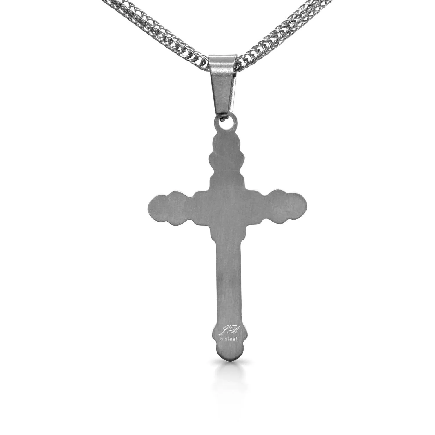Unique Stainless Steel Designer Cross Pendant