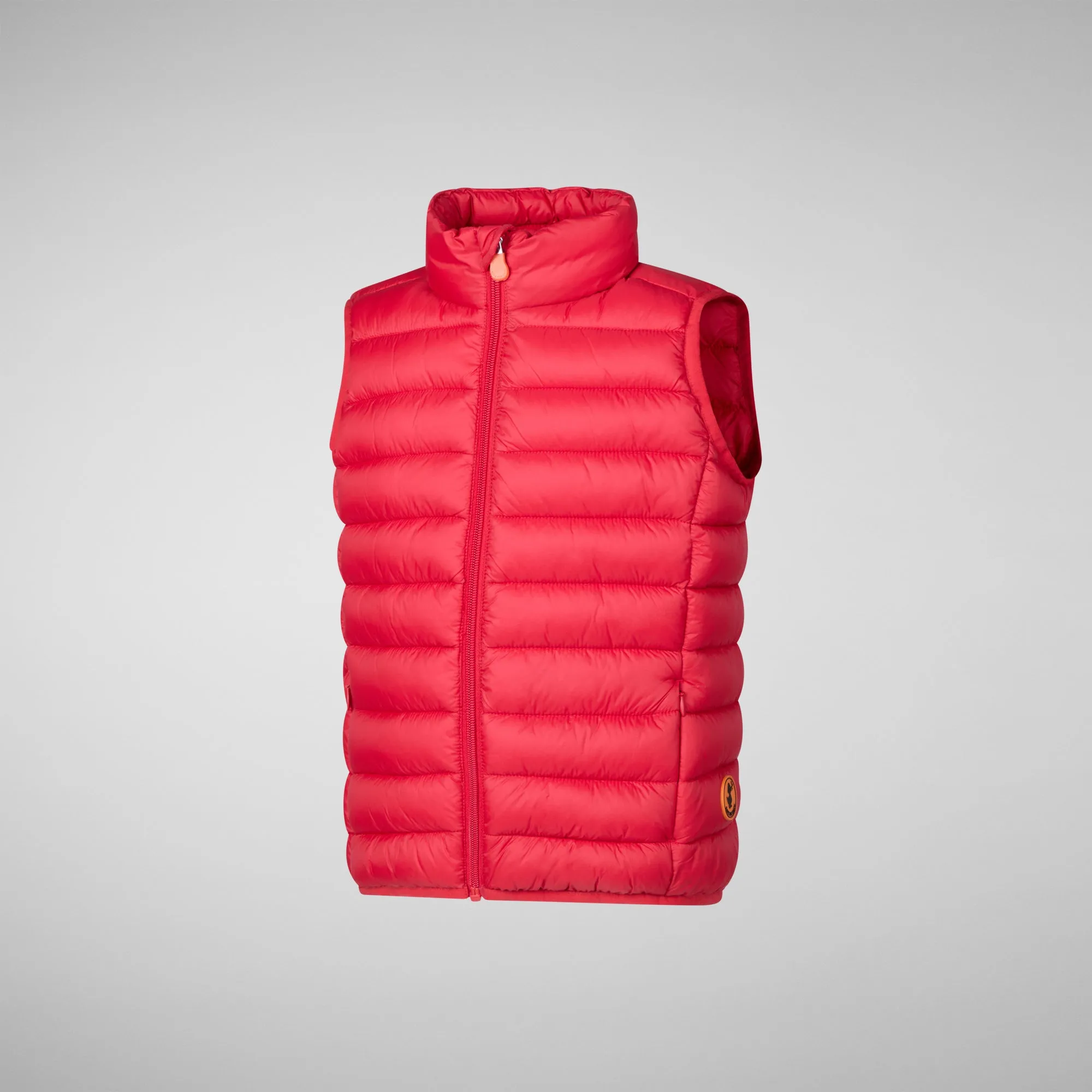 Unisex kids' vest Andy in tango red