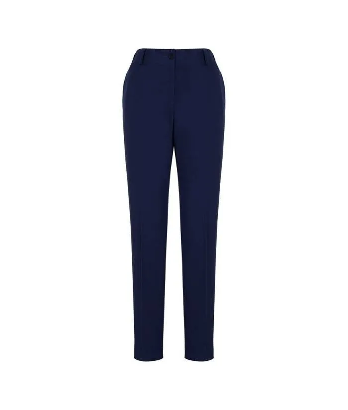 Womens Bandless Elastic Waist Pant